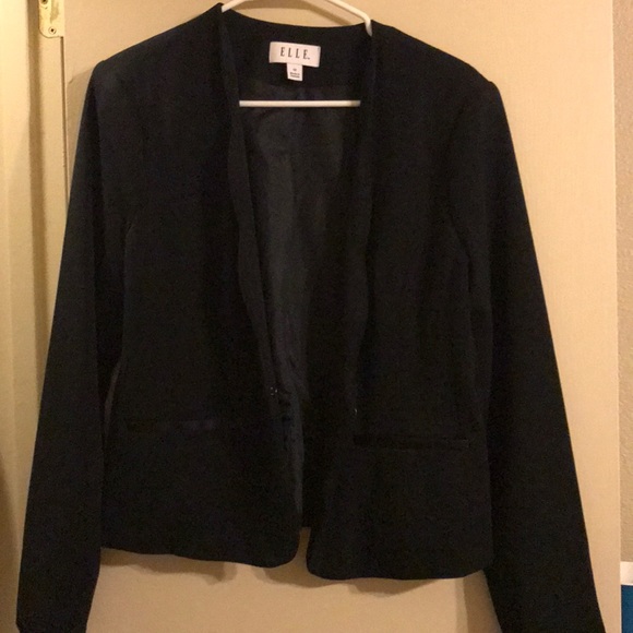 Elle Jackets & Blazers - Elle Blazer Black Sz 12